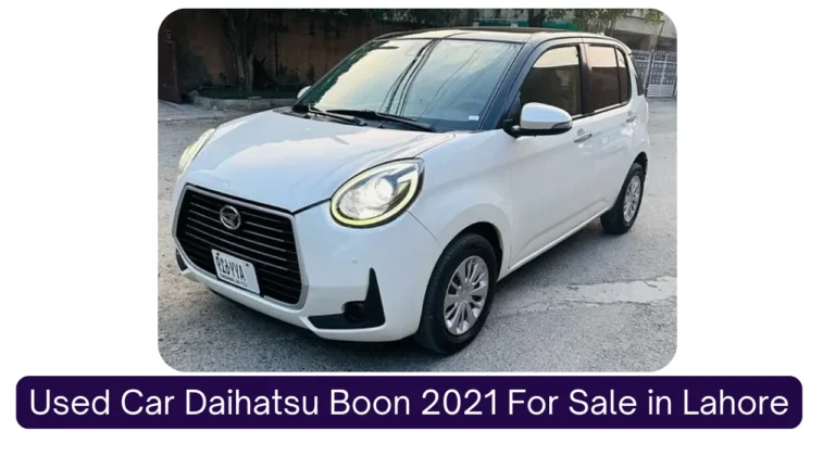 Used Car Daihatsu Boon 2021 For Sale in Lahore